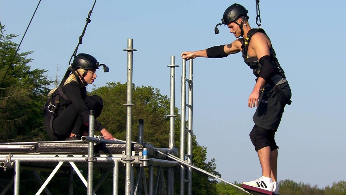 Walentina und Can haben Probleme während der Challenge.