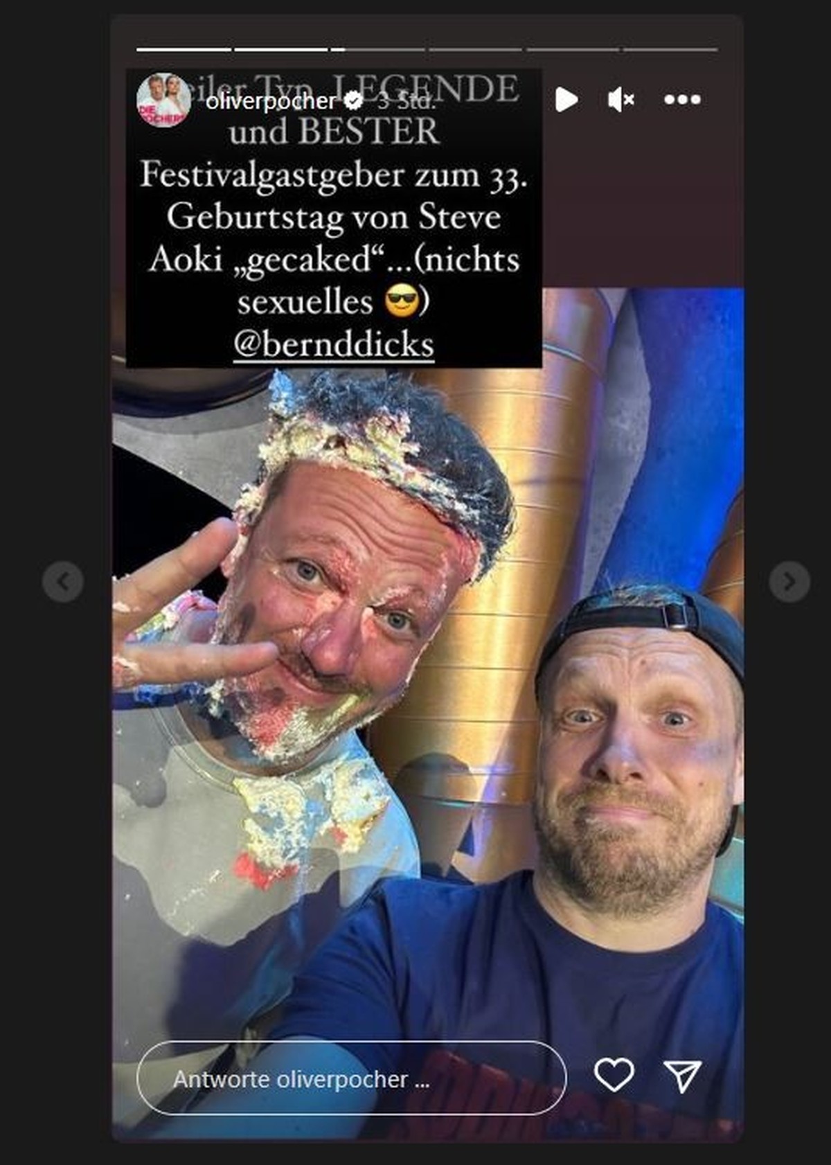 Oliver Pocher auf dem Parookaville
