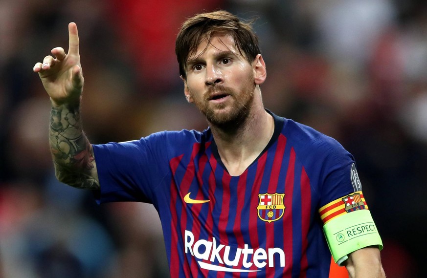 Lionel Messi File Photo File photo dated 03-10-2018 of Barcelona s Lionel Messi. Issue date: Thursday August 5, 2021. FILE PHOTO FILE PHOTO PUBLICATIONxINxGERxSUIxAUTxONLY Copyright: xNickxPottsx 6146 ...