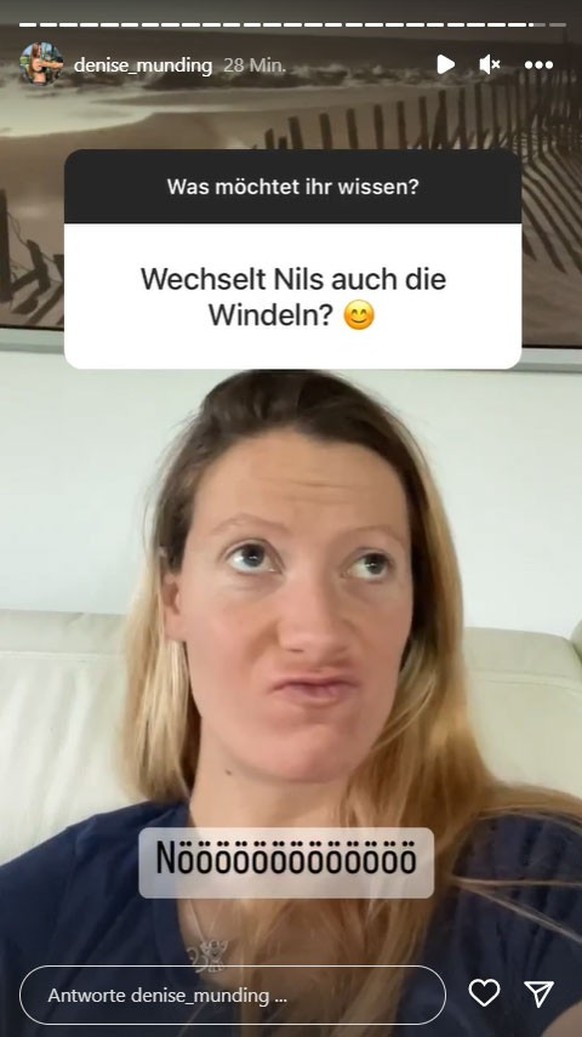 Denise wünscht sich mehr Unterstützung von Nils.