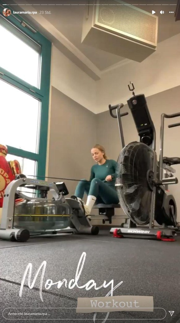 Laura Maria Rypa war offenbar zeitgleich mit Pietro im gleichen Fitnessstudio.