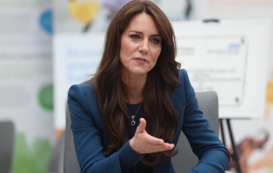 LONDON, ENGLAND - DECEMBER 05: Catherine, Princess Of Wales is seen during the opening of Evelina London&#039;s new children&#039;s day surgery unit on December 5, 2023 in London, England. The new fac ...