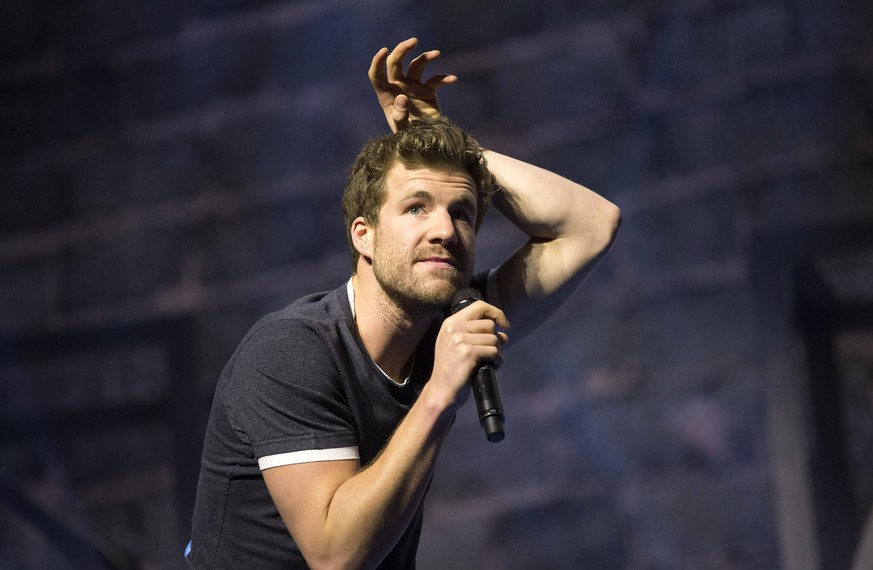 Luke Mockridge mit seinem Programm Lucky Man in der Messehalle. Erfurt, 26.01.2018 *** Luke Mockridge with his program of lucky man in the Messehalle Erfurt 26 01 2018 Foto:xM.xKremerx/xFuturexImage