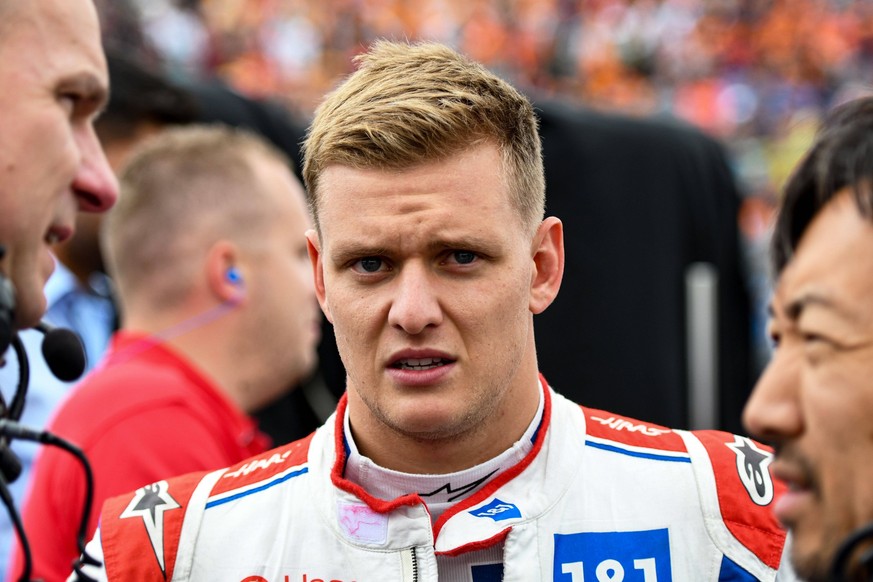 Formel 1 GP Ungarn 2022 Sonntag Mick Schumacher GER Haas F1 Team Formel 1 Ungarn am 31.07.2022 *** Formula 1 GP Hungary 2022 Sunday Mick Schumacher GER Haas F1 Team Formula 1 Hungary 31 07 2022 Copyri ...