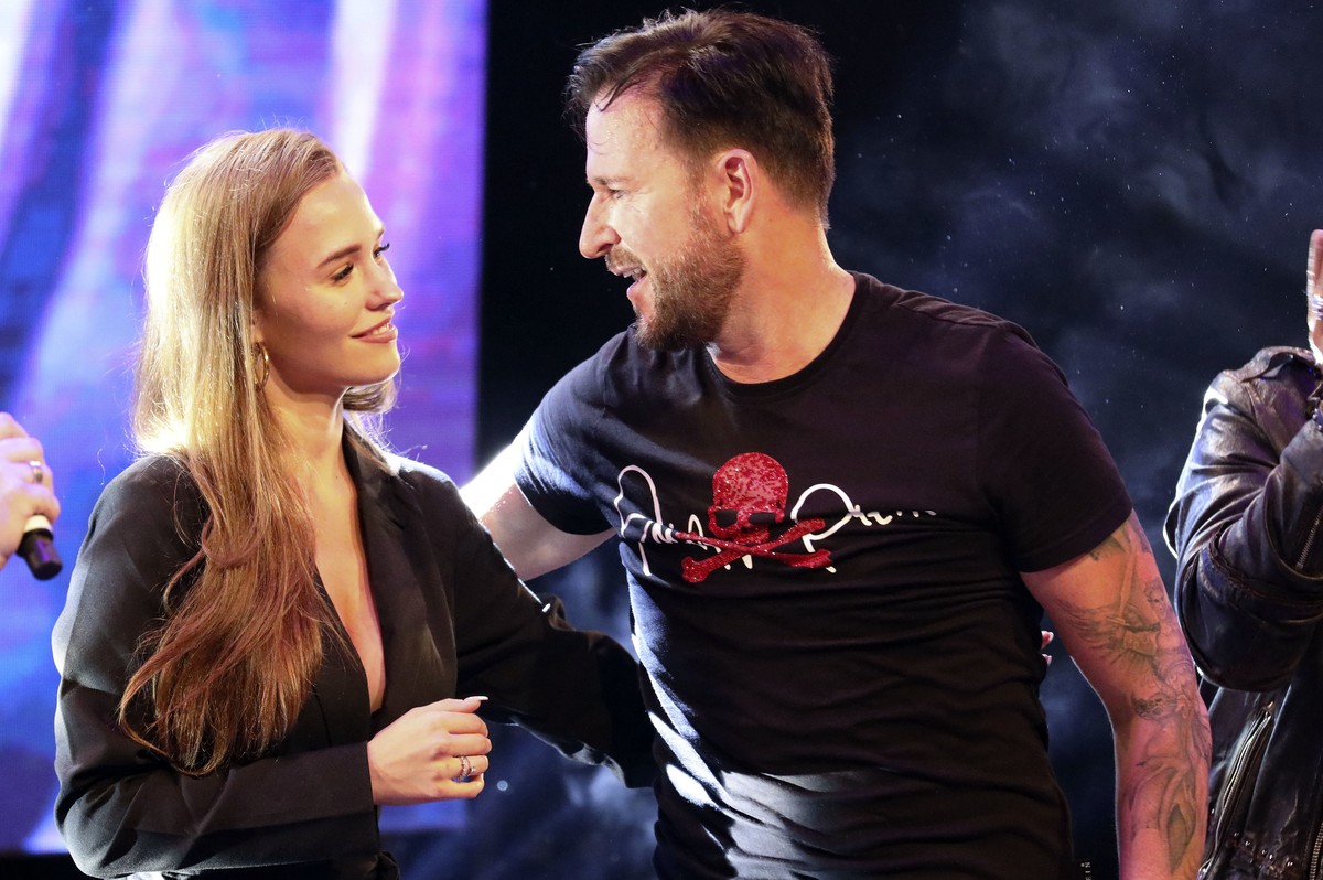 Der Wendler (r.) und seine Laura.