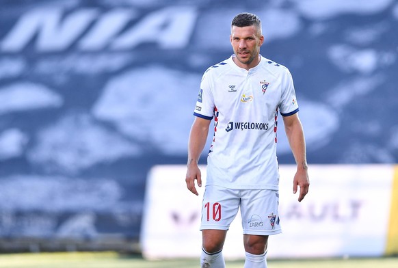 Lukas Podolski lässt seine Fußballkarriere in Polen bei Górnik Zabrze ausklingen.