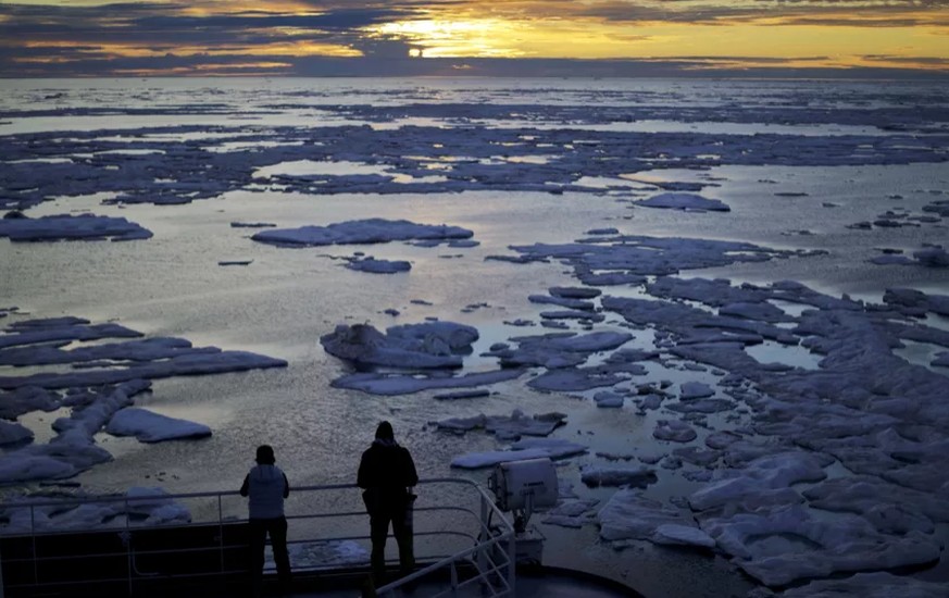 Der Meeresspiegel steigt – dadurch tauen Permafrostböden schneller