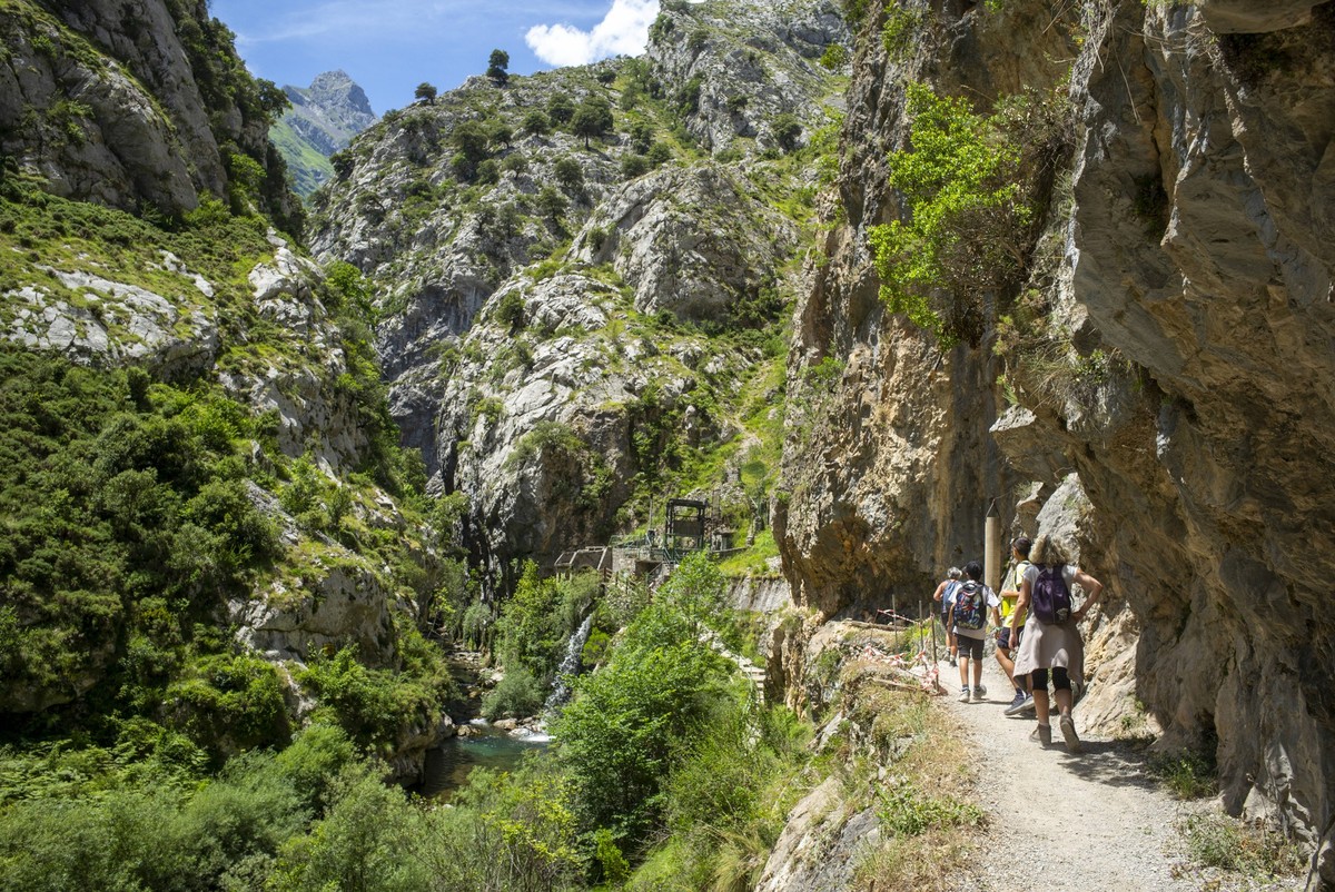 Cares Trail In Spain The Cares Trail Ruta del Cares in Asturias, Spain, on July 11, 2024, is one of the most popular trekking paths within the Picos de Europa. The route is running between the provinc ...