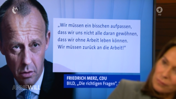 Das umstrittene Zitat von Friedrich Merz.