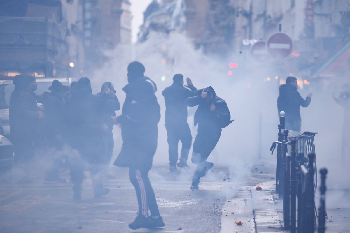 Fusillade Rue d Enghien dans le 10eme arrondissement de Paris NEWS : Fusillade Rue d Enghien dans le 10eme arrondissement de Paris - 23/12/2022 MichaelBaucher/Panoramic PUBLICATIONxNOTxINxFRAxITAxBEL