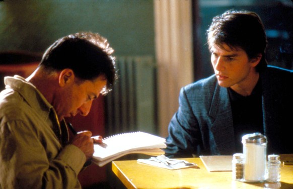 Dustin Hoffman (l.) und Tom Cruise im Film "Rain Man".