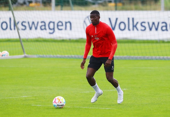 Nordi Mukielle kam 2018 von Montpellier nach Leipzig. Jetzt könnte er zu PSG wechseln.