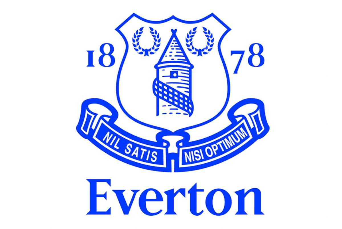 Das Vereinswappen vom FC Everton.