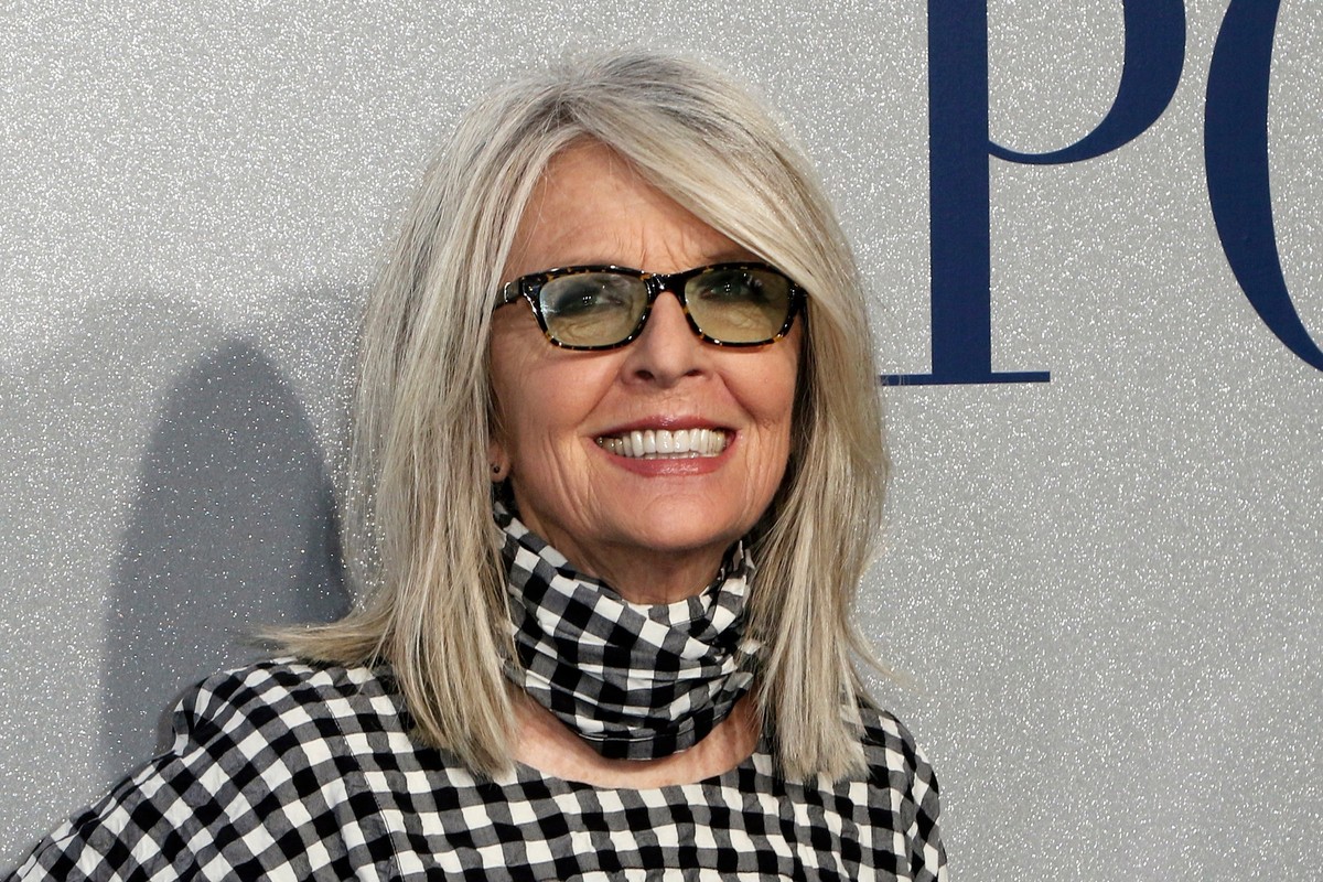 FILE - Diane Keaton arrives at the World Premiere of &quot;Poms,&quot; on Wednesday, May 1, 2019, in Los Angeles. (Photo by Willy Sanjuan/Invision/AP, File)
