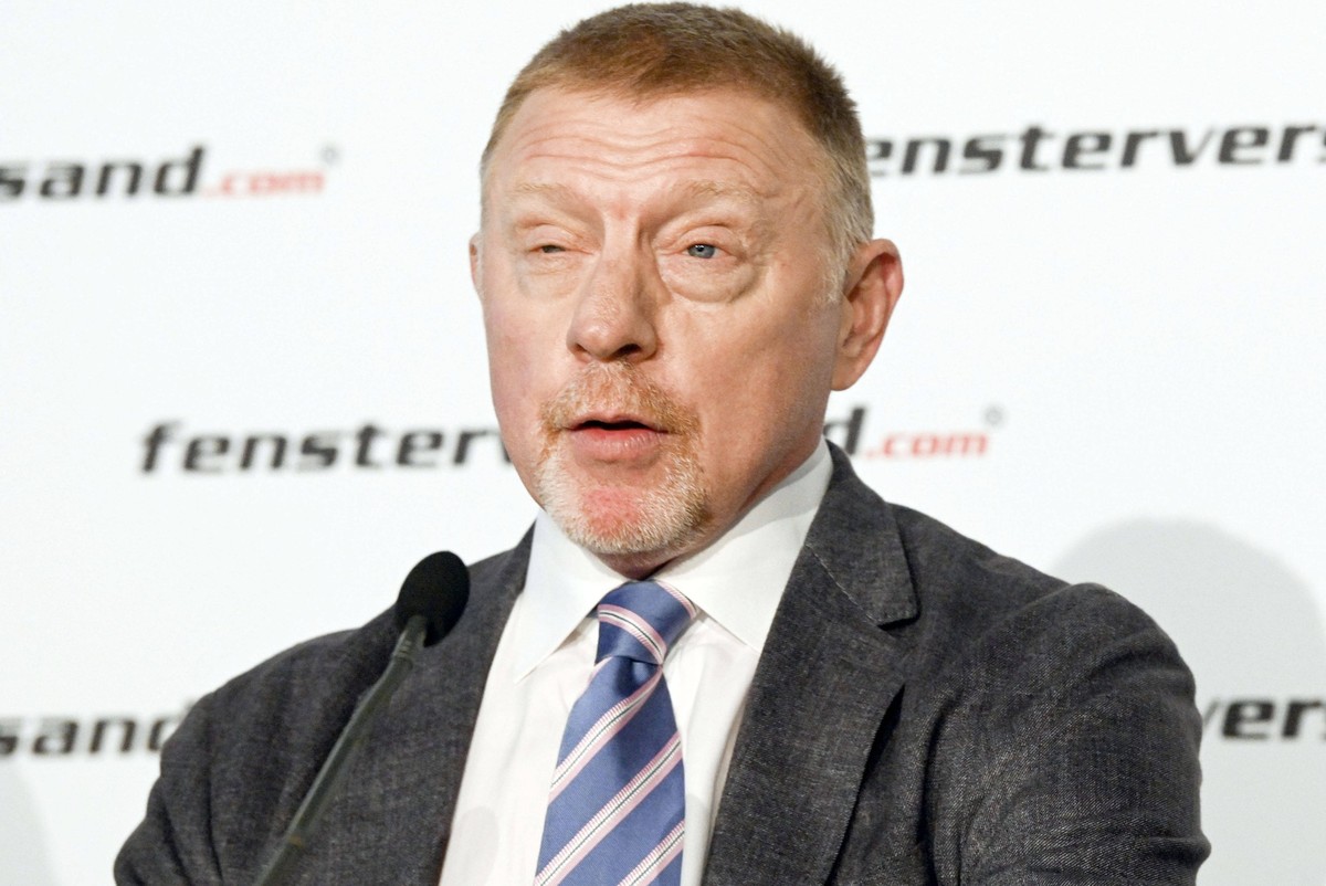 Boris Becker beim Fototermin zur Pressekonferenz anlässlich der offiziellen Präsentation des Testimonials Boris Becker für fensterversand.com im Sheraton Berlin Grand Hotel Esplanade. Berlin, 10.03.20 ...
