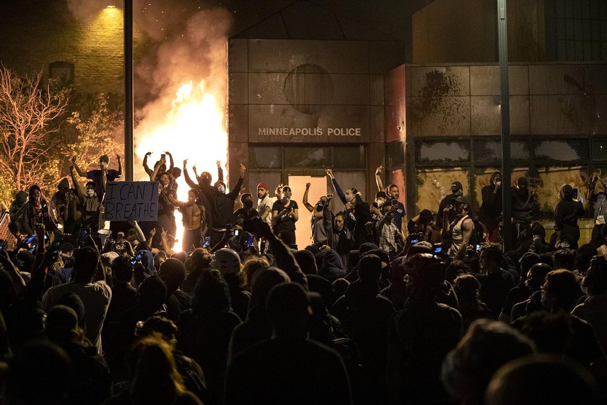 Nach Tod von Floyd Proteste in Minneapolis eskalieren watson