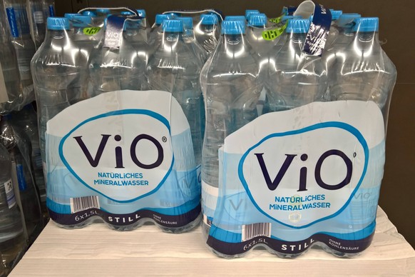 Vorübergehend zurück im Aldi-Sortiment: "Vio"-Wasser