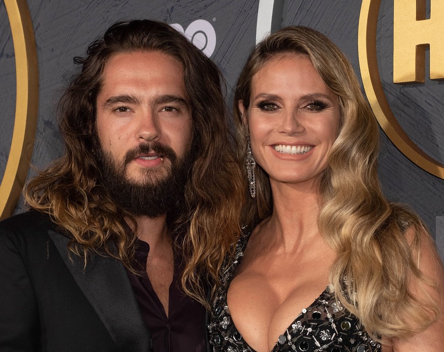 LOS ANGELES, CALIFORNIA - SEPTEMBER 22: Heidi Klum and Tom Kaulitz attend HBO s Post Emmy Awards Reception at The Plaza at the Pacific Design Center on September 22, 2019 in Los Angeles, California. P ...