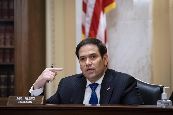June 10, 2020, Washington, District of Columbia, USA: United States Senator Marco Rubio Republican of Florida and chairman of the US Senate Small Business and Entrepreneurship Committee, speaks during ...