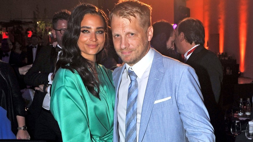 Charity-Gala. Oliver und Amira Pocher anl