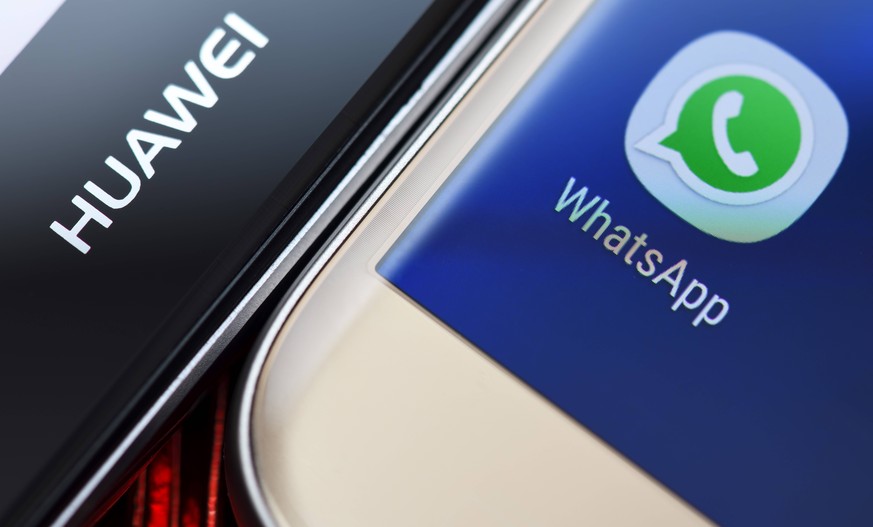 Auf Smartphones von Huawei droht das Whatsapp-Aus