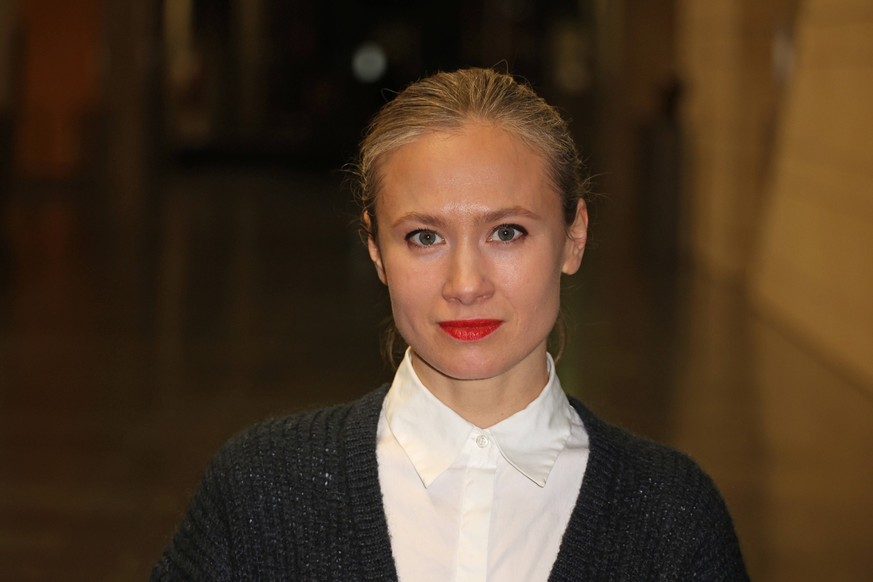 Alina Levshin beim Presse-Fototermin des ARD, Das Erste Spielfilms Am Abgrund, ARD Thementag - Kampf um Rohstoffe im Rahmen des Parlamentarischen Abends im Bundestag unter der Regie von Daniel Harrich ...