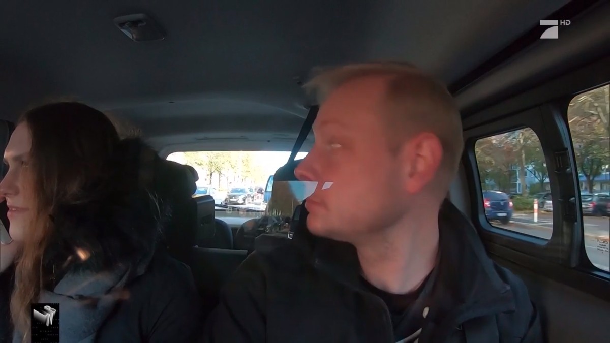 Der Fahrgast fragt sich wahrscheinlich: "Hat der gerade 'Arschloch' gesagt?"