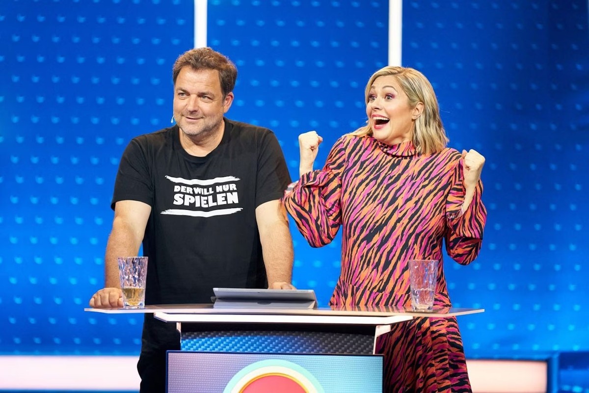 Ruth Moschner trat mit Martin Rütter bei "Wirklich wahr?!" an.