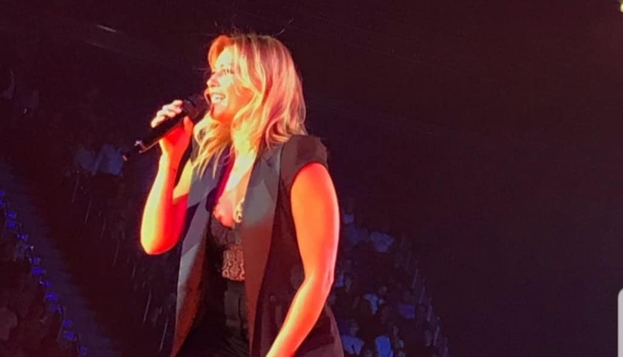 Viel Aufregung um Fotos wie dieses: Helene Fischer bei einem Privatkonzert