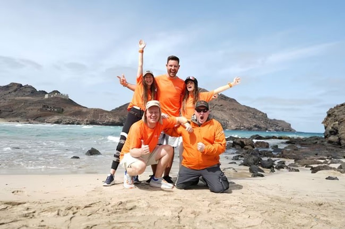 Team Orange (mit Knossi und Marc Eggers) geht bei "Mission Unknown" an den Start.