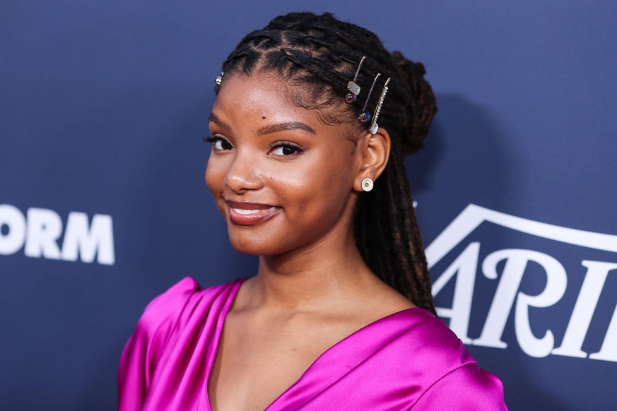 Actress Halle Bailey arrives at Variety&#039;s Power Of Young Hollywood 2019 held at the h Club Los Angeles on August 6, 2019 in Hollywood, Los Angeles, California, United States. |