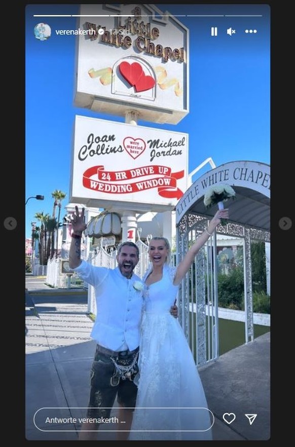 Verena Kerth und Marc Terenzi in Las Vegas