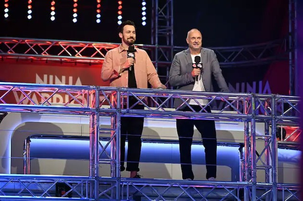 Jan Köppen und Frank Buschmann moderieren gemeinsam "Ninja Warrior Germany".