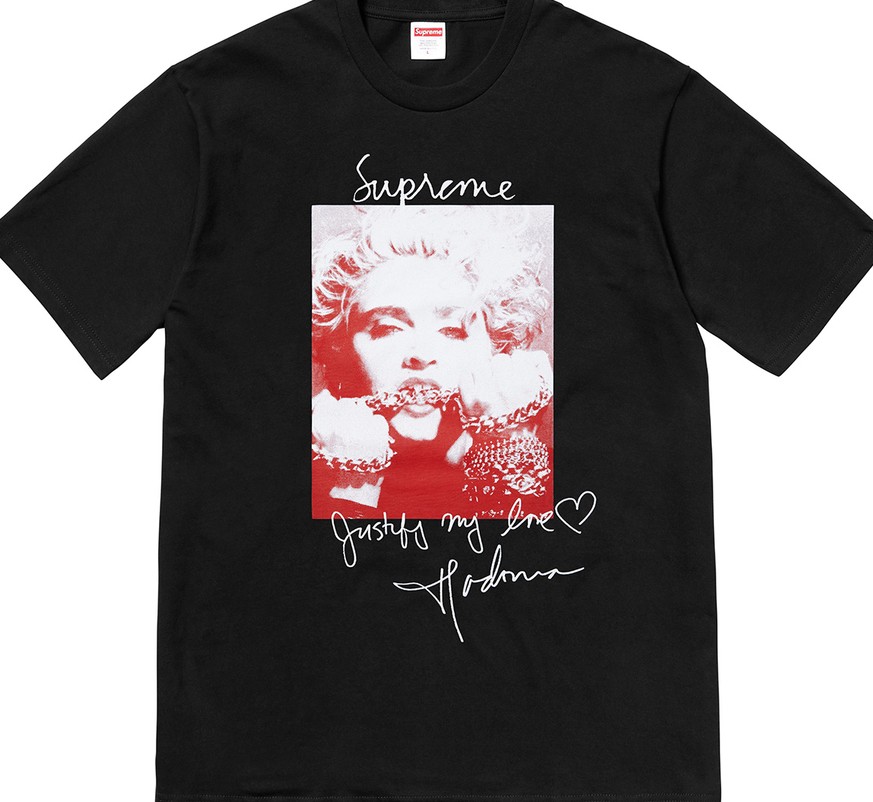 Supreme bringt neue Kollektion raus – ein Madonna-Shirt ist auch dabei 👀
