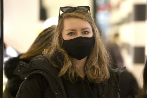 Anna Sorokin aka Anna Delvey unterwegs in Manhattan. Die russisch-deutsche Hochstaplerin wurde nach fast vier Jahren auf Bew