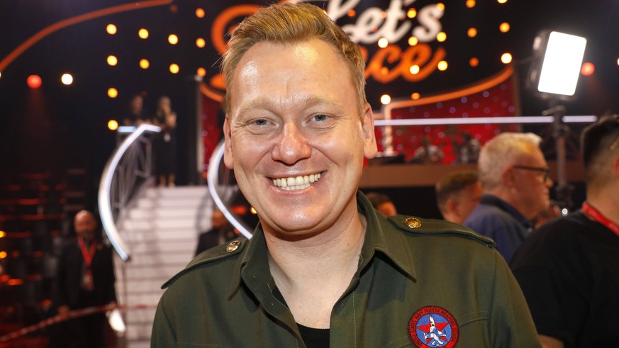 Jens Knossi Knossalla beim Finale der 16. Staffel der RTL-Tanzshow Let s Dance im MMC Coloneum. Köln, 19.052023 *** Jens Knossi Knossalla at the finale of the 16 season of the RTL dance show Let s Dan ...