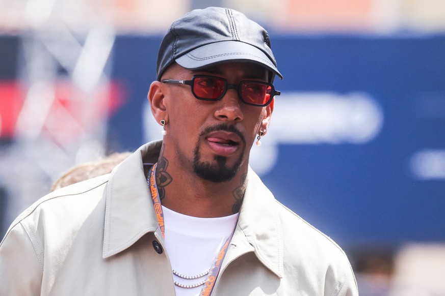 May 28, 2023, Monte Carlo, Monaco: Jerome Boateng is seen on the day of the F1 Grand Prix of Monaco at Circuit de Monaco on May 28, 2023 in Monte-Carlo, Monaco. Monte Carlo Monaco - ZUMAz156 025815695 ...