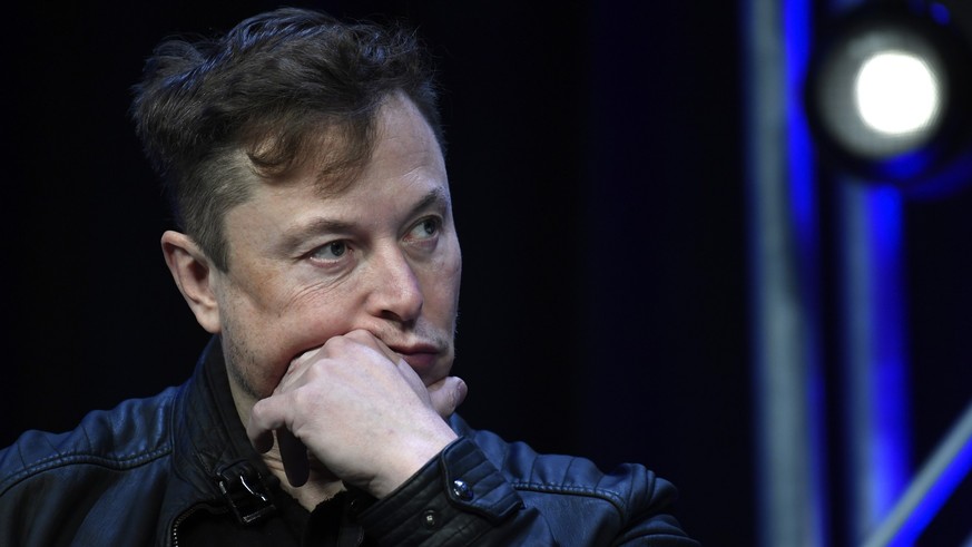 ARCHIV - 09.03.2020, USA, Washington: Elon Musk, Konzernchef des US-Elektroautohersteller Tesla, nimmt an der SATELLITE-Konferenz teil. Der Twitter-Chef und Tech-Milliard
