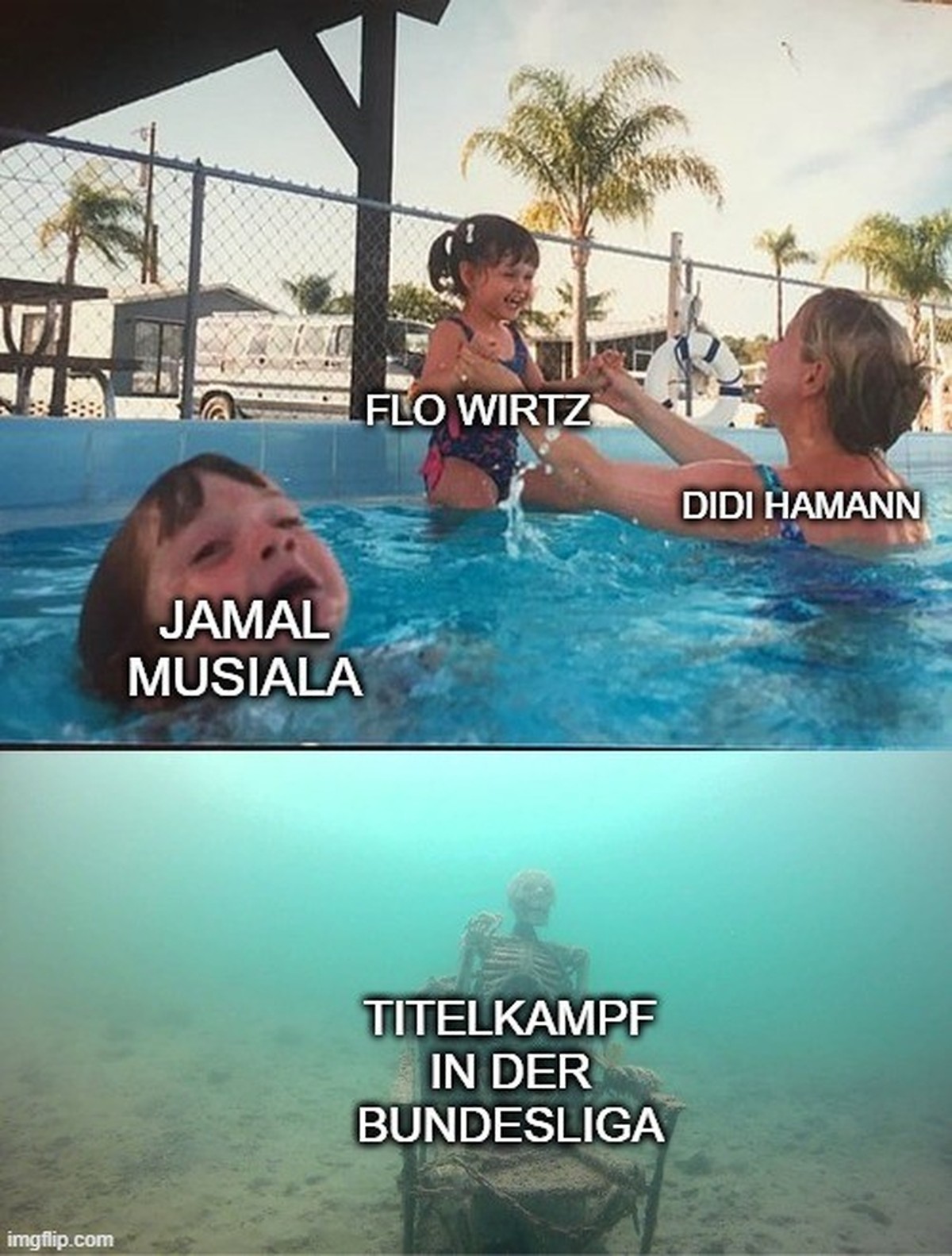 Didi Hamann feiert Florian Wirtz, aber der Titelkampf geht unter.