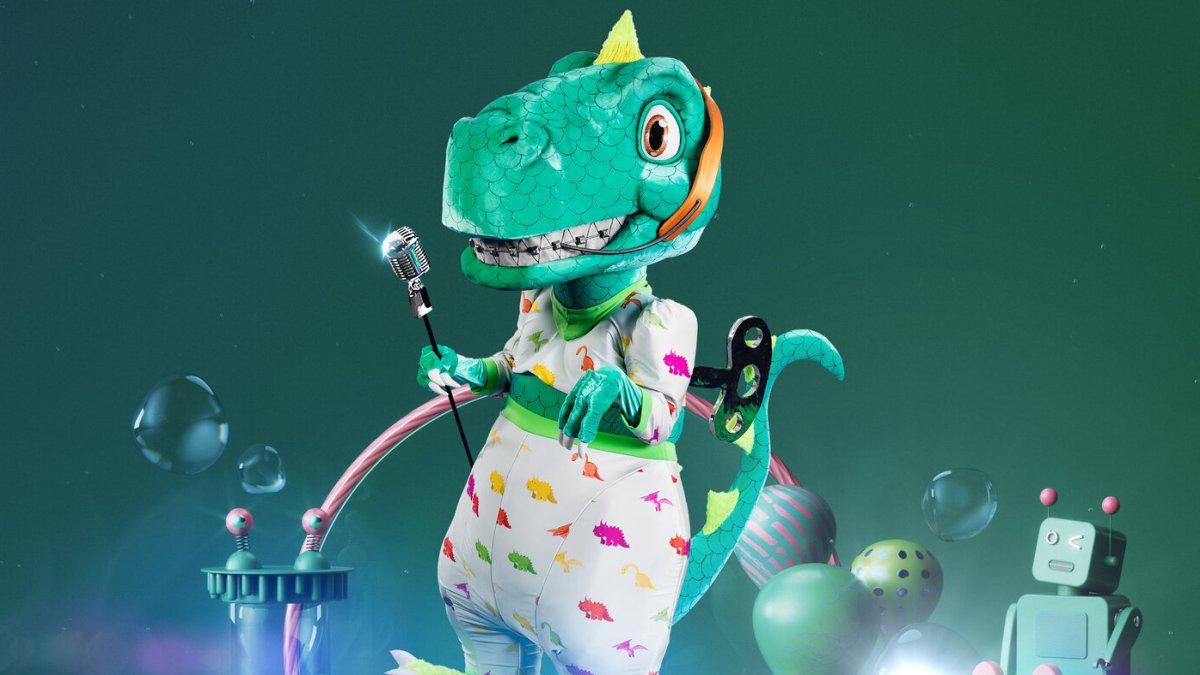 Der flippige Dinosaurier wird sicherlich beste Unterhaltung bieten.