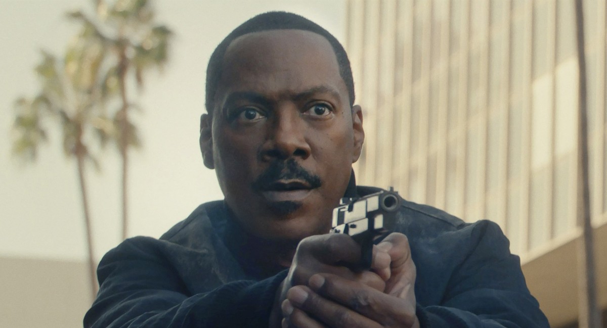 This image released by Netflix shows Eddie Murphy in "Beverly Hills Cop: Axel F." (Netflix via AP)