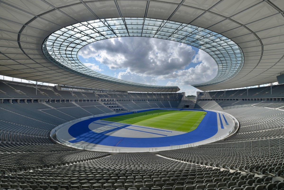 Olympiastadion, Westend, Charlottenburg, Berlin, Deutschland Olympiastadion Charlottenburg Berlin Deutschland *** Olympic Stadium Westend Charlottenburg Berlin Germany Olympic Stadium Charlottenburg B ...