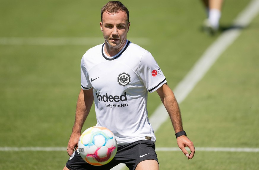 Mario Götze im Training von Eintracht Frankfurt