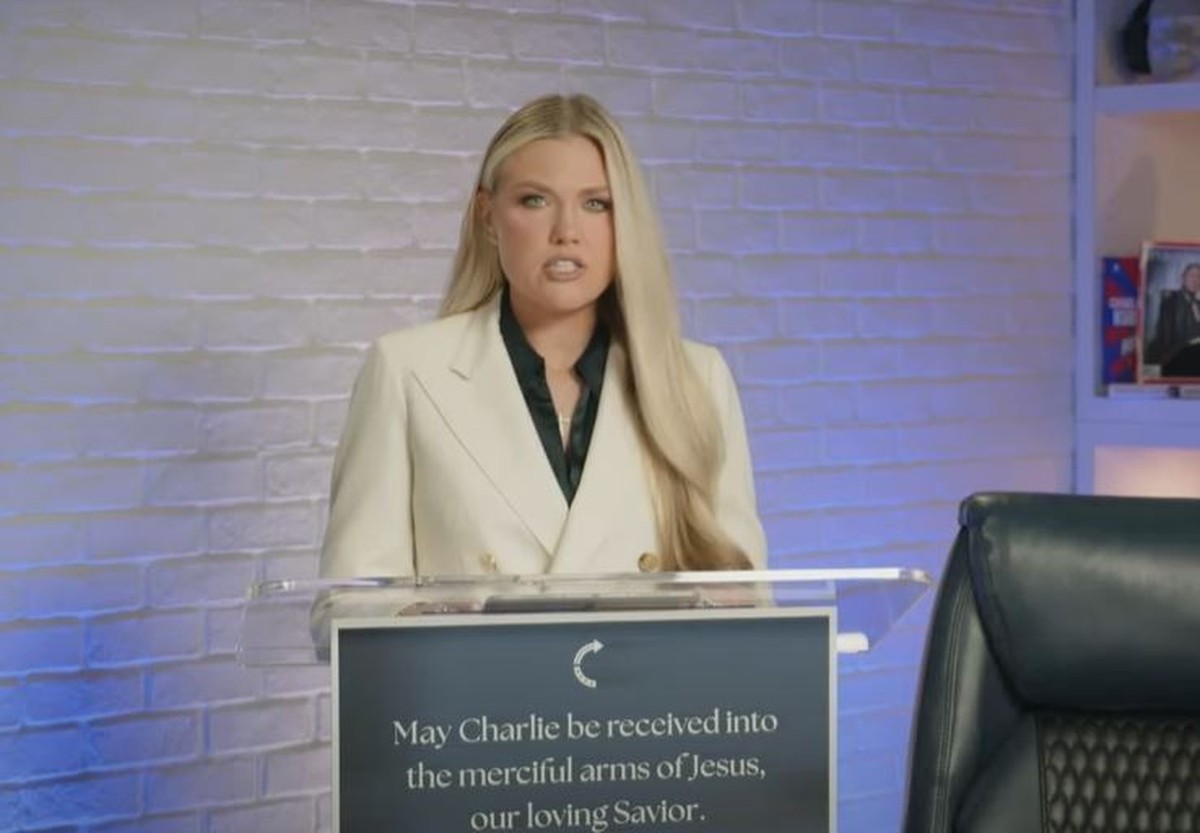 Erika Kirk wandte sich in einem rund viertelstündigen Statement an die Öffentlichkeit.