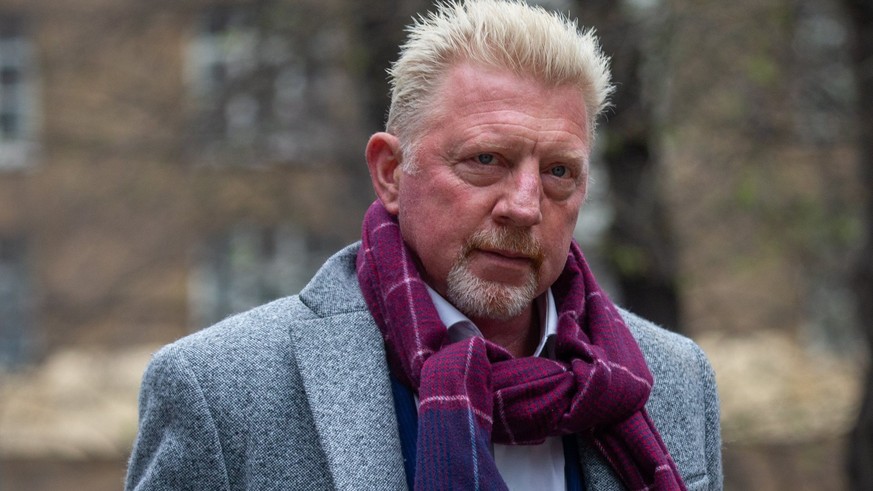 ARCHIV - 30.03.2022, Großbritannien, London: Boris Becker, ehemaligen Tennis-Profi aus Deutschland, trifft vor dem Southwark Crown Court ein. Becker ist nach Informationen der britischen Nachrichtenag ...