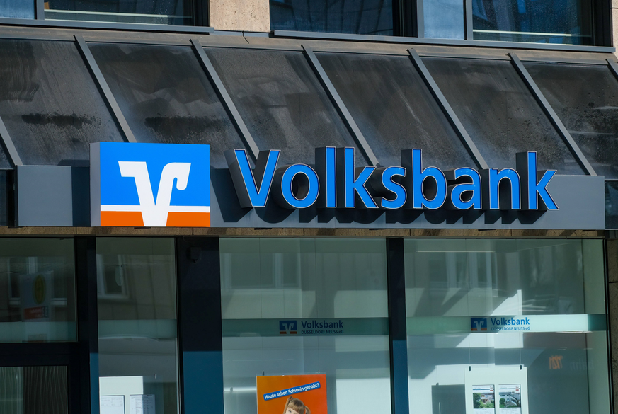 Volksbank-Kund:innen könnten derzeit eine Phishing-Mail im Postfach haben.