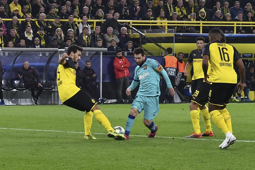 GER, CL, Borussia Dortmund vs FC Barcelona, Barca / 17.09.2019, Signal Iduna Park, Dortmund, GER, CL, Borussia Dortmund vs FC Barcelona , DFL regulations prohibit any use of photographs as image seque ...