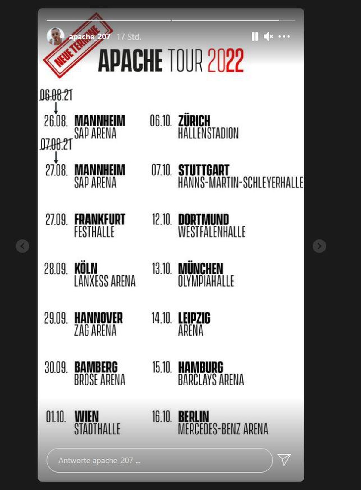 Die neuen Tourdaten für die "Treppenhaus"-Tour stehen fest.