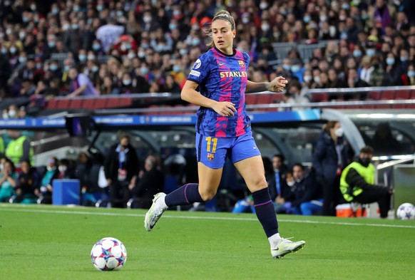FC Barcelona, Barca v Real Madrid: Quarter Final Second Leg - UEFA Women s Champions League Alexia Putellas during the match between Barcelona and Real Madrid CF, corresponding to the second leg of th ...