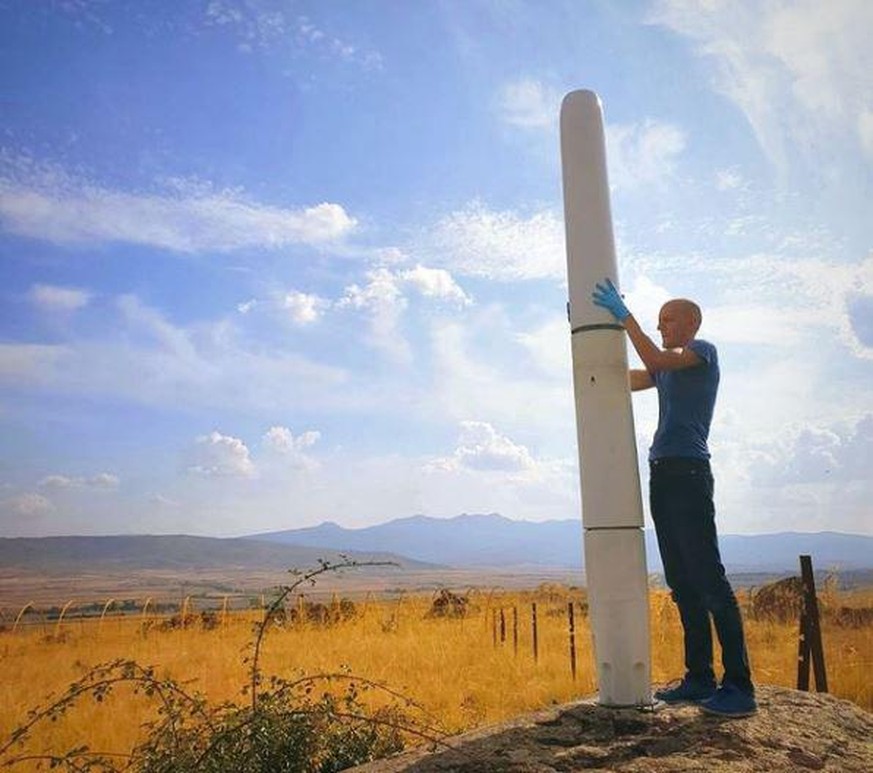 In Zukunft sollen die Anlagen bis zu 140 Meter hoch sein, schreiben die Entwickler.